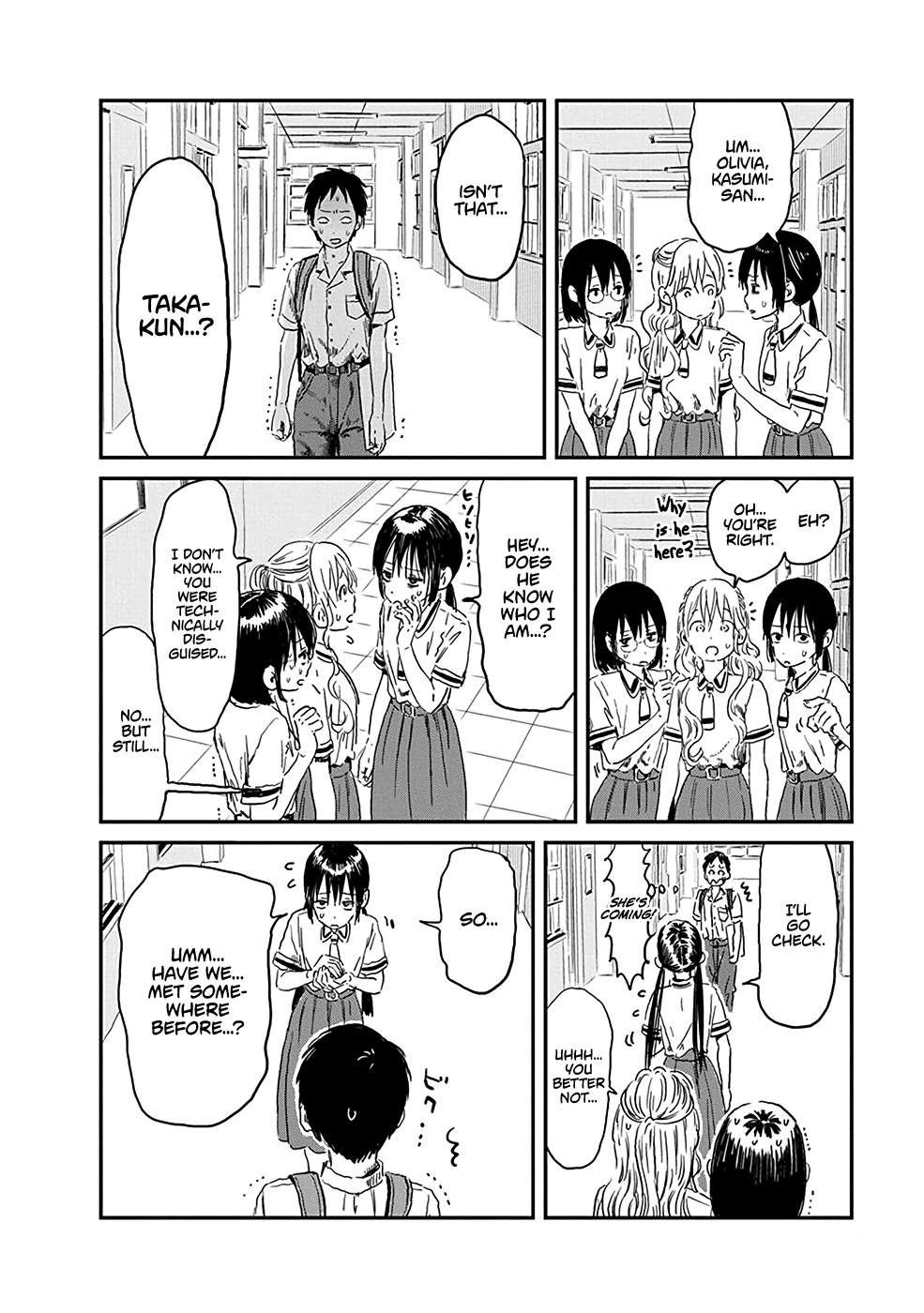 Asobi Asobase Chapter 74 page 8 - Chapter 74: He's A Moron