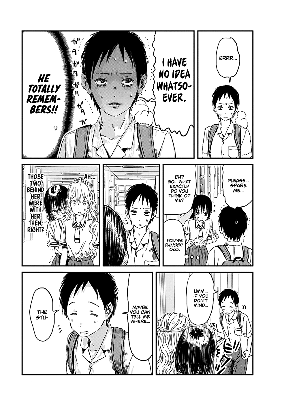 Asobi Asobase Chapter 74 page 9 - Chapter 74: He's A Moron