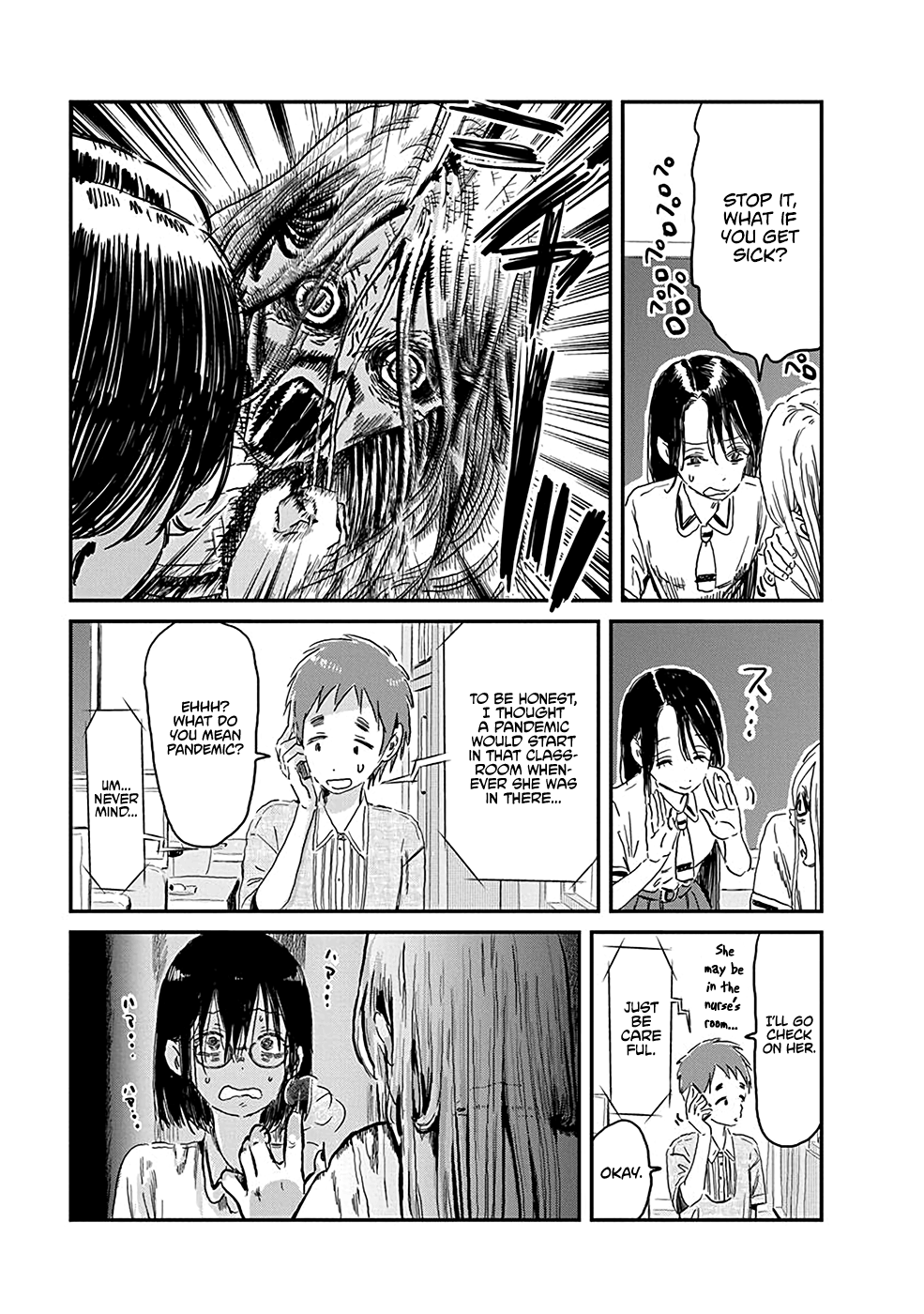 Asobi Asobase Chapter 75 page 11 - Chapter 75: That Which Hunts The Darkness