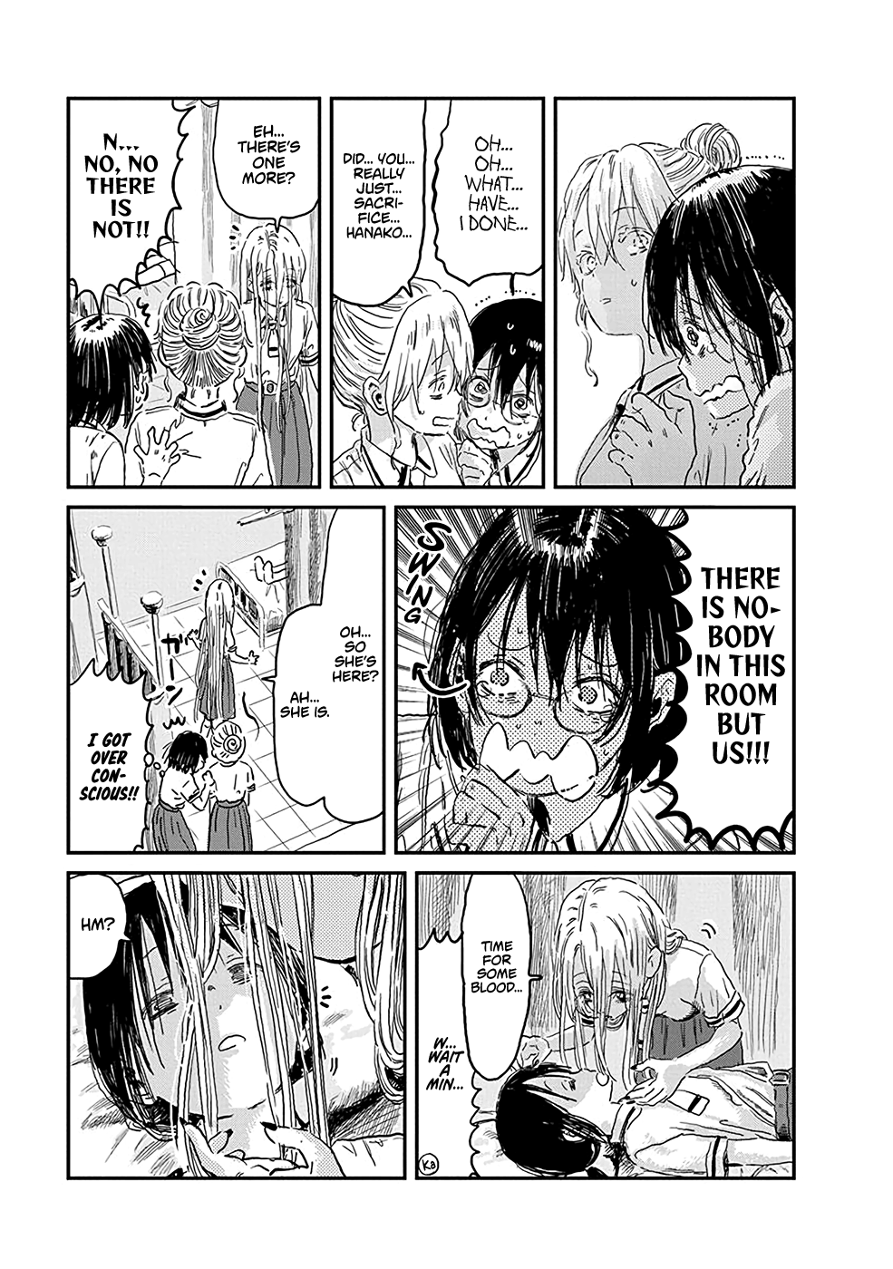 Asobi Asobase Chapter 75 page 13 - Chapter 75: That Which Hunts The Darkness