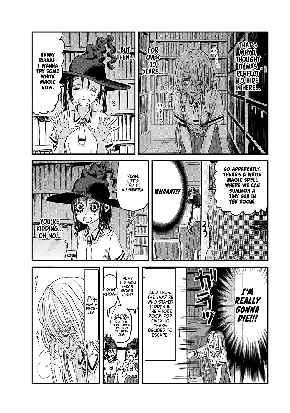 Asobi Asobase Chapter 75 page 2 - Chapter 75: That Which Hunts The Darkness