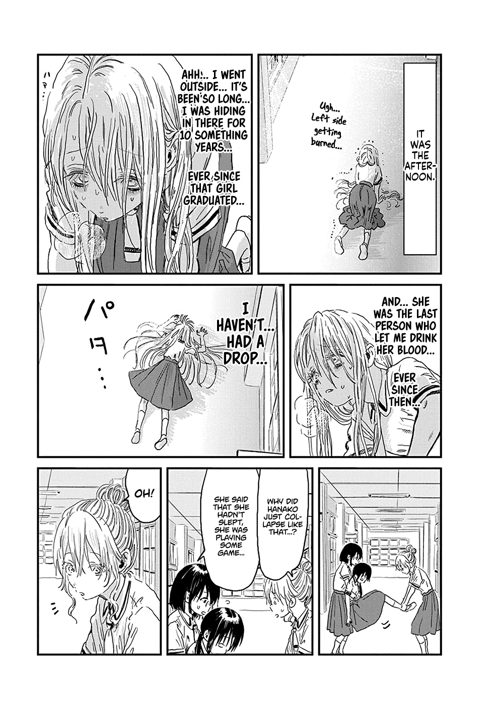 Asobi Asobase Chapter 75 page 3 - Chapter 75: That Which Hunts The Darkness