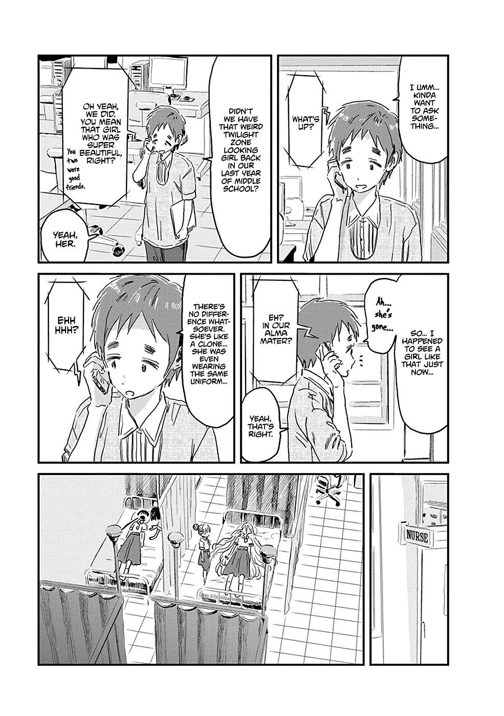 Asobi Asobase Chapter 75 page 5 - Chapter 75: That Which Hunts The Darkness