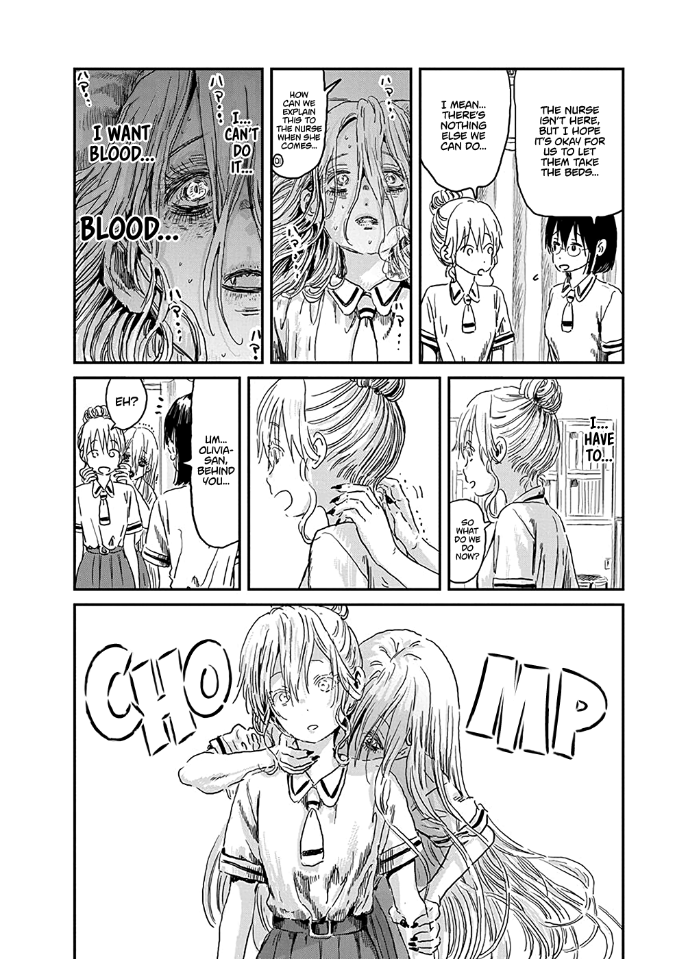 Asobi Asobase Chapter 75 page 6 - Chapter 75: That Which Hunts The Darkness