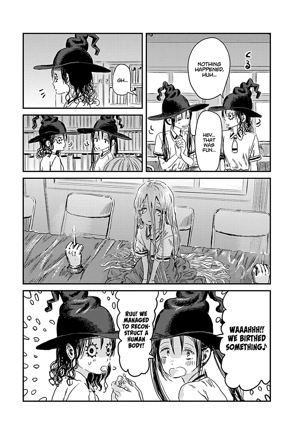 Asobi Asobase Chapter 76 page 5 - Chapter 76: The Occult Club Witch Project 3