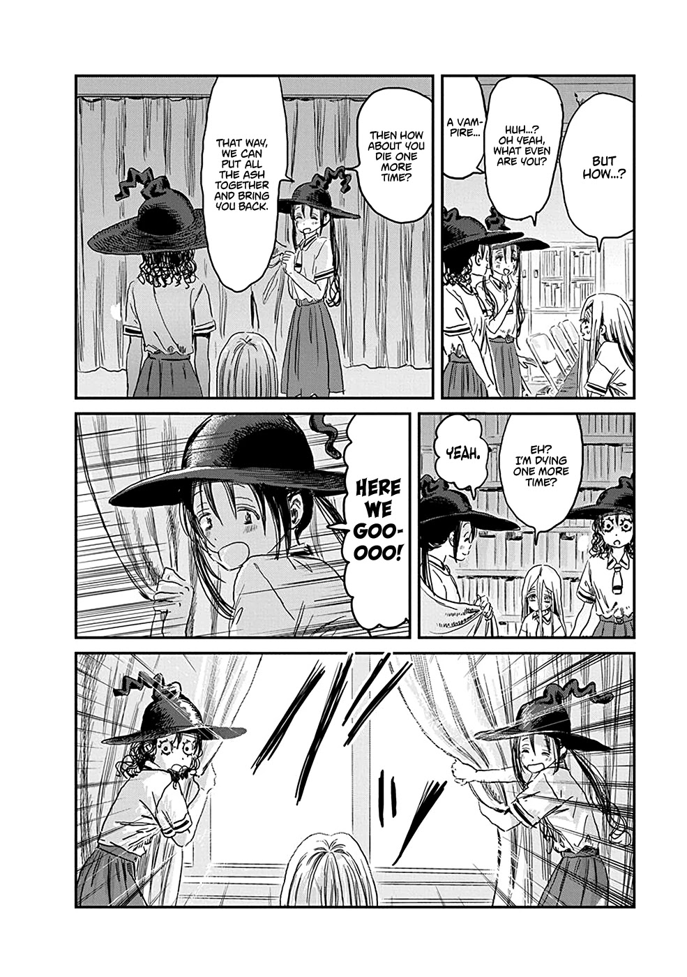 Asobi Asobase Chapter 76 page 8 - Chapter 76: The Occult Club Witch Project 3