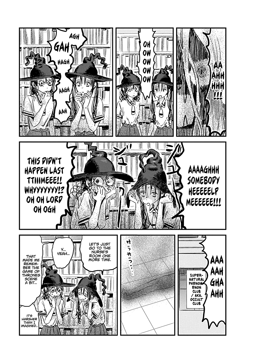 Asobi Asobase Chapter 76 page 9 - Chapter 76: The Occult Club Witch Project 3