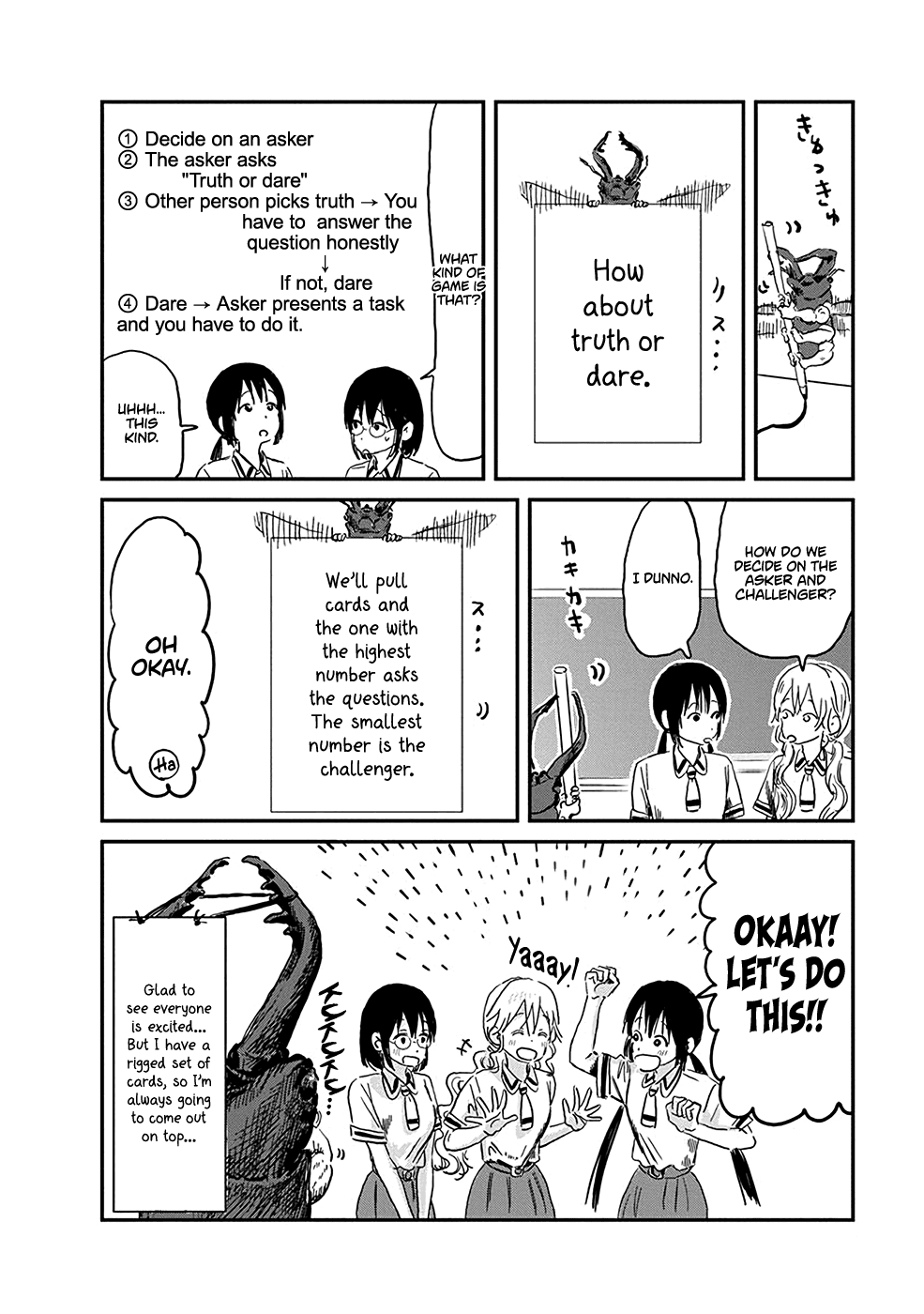 Asobi Asobase Chapter 78 page 10 - Chapter 78: Truth Or Dare