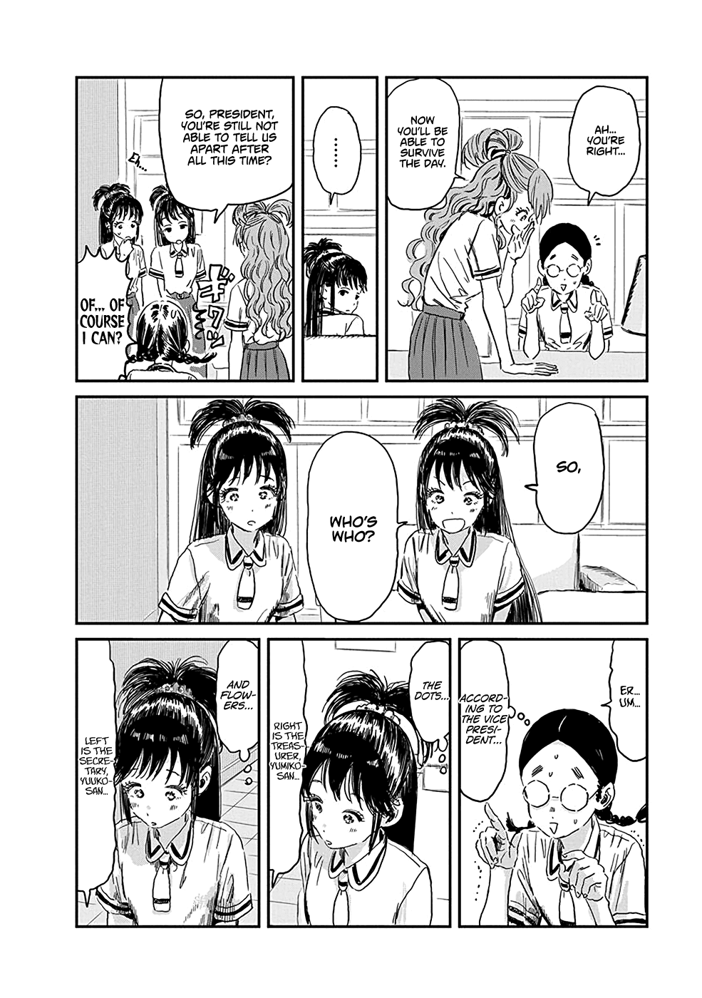 Asobi Asobase Chapter 79 page 12 - Chapter 79: Who's Who?