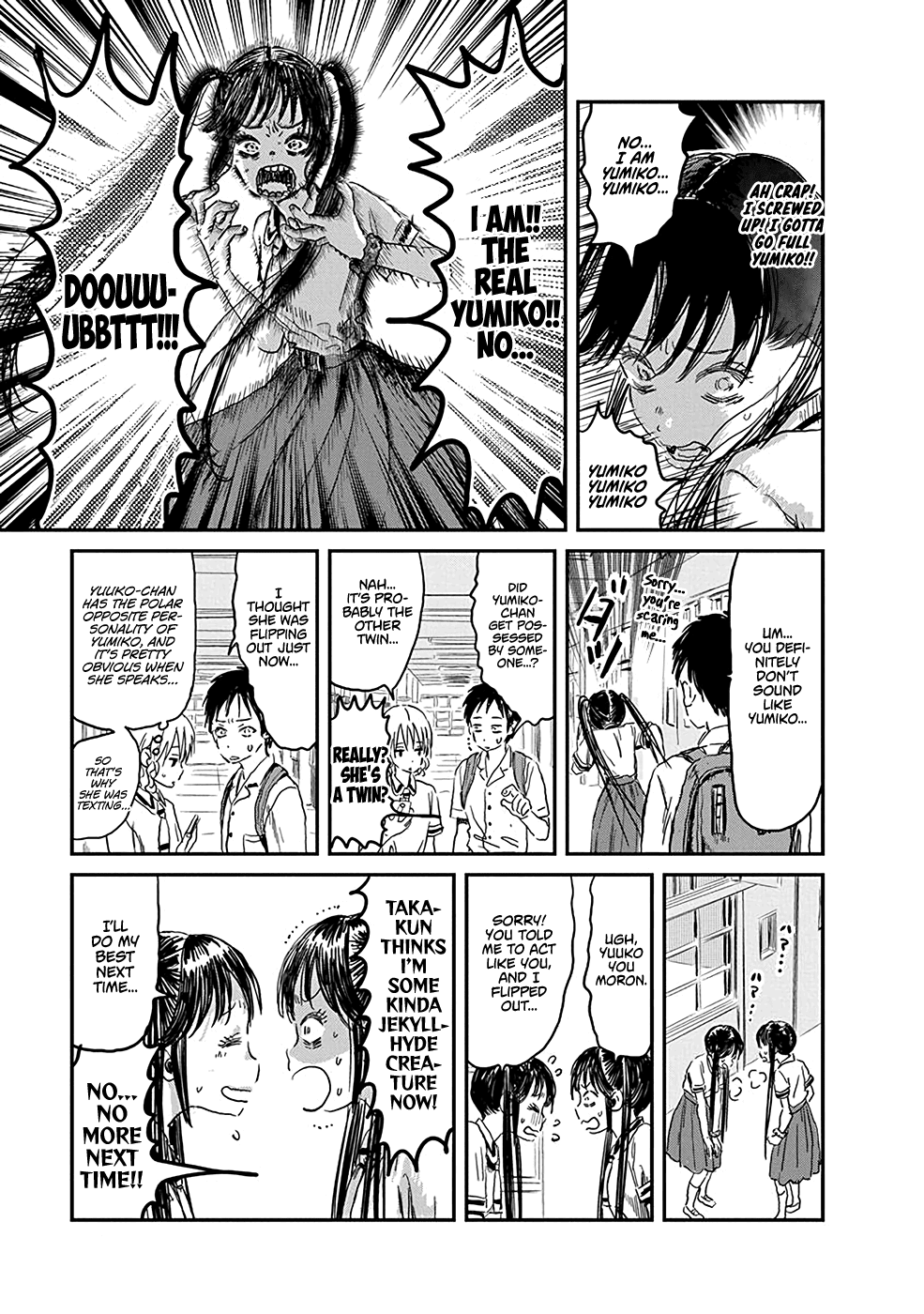 Asobi Asobase Chapter 79 page 17 - Chapter 79: Who's Who?