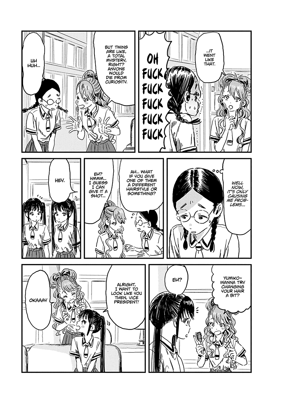Asobi Asobase Chapter 79 page 9 - Chapter 79: Who's Who?