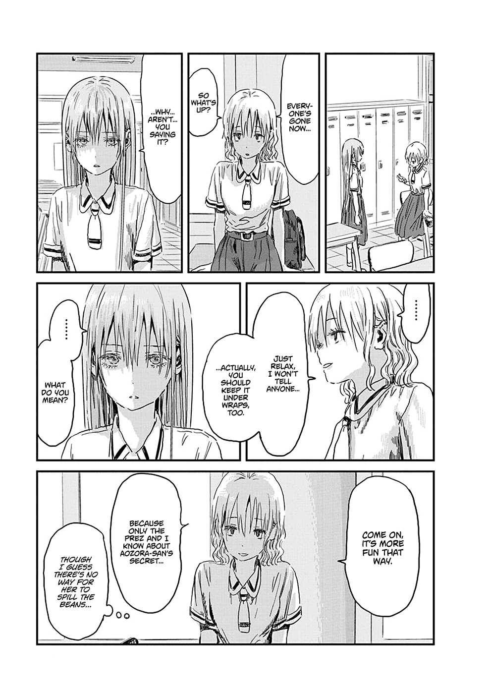Asobi Asobase Chapter 80 page 3 - Chapter 80: Making Up Part 1