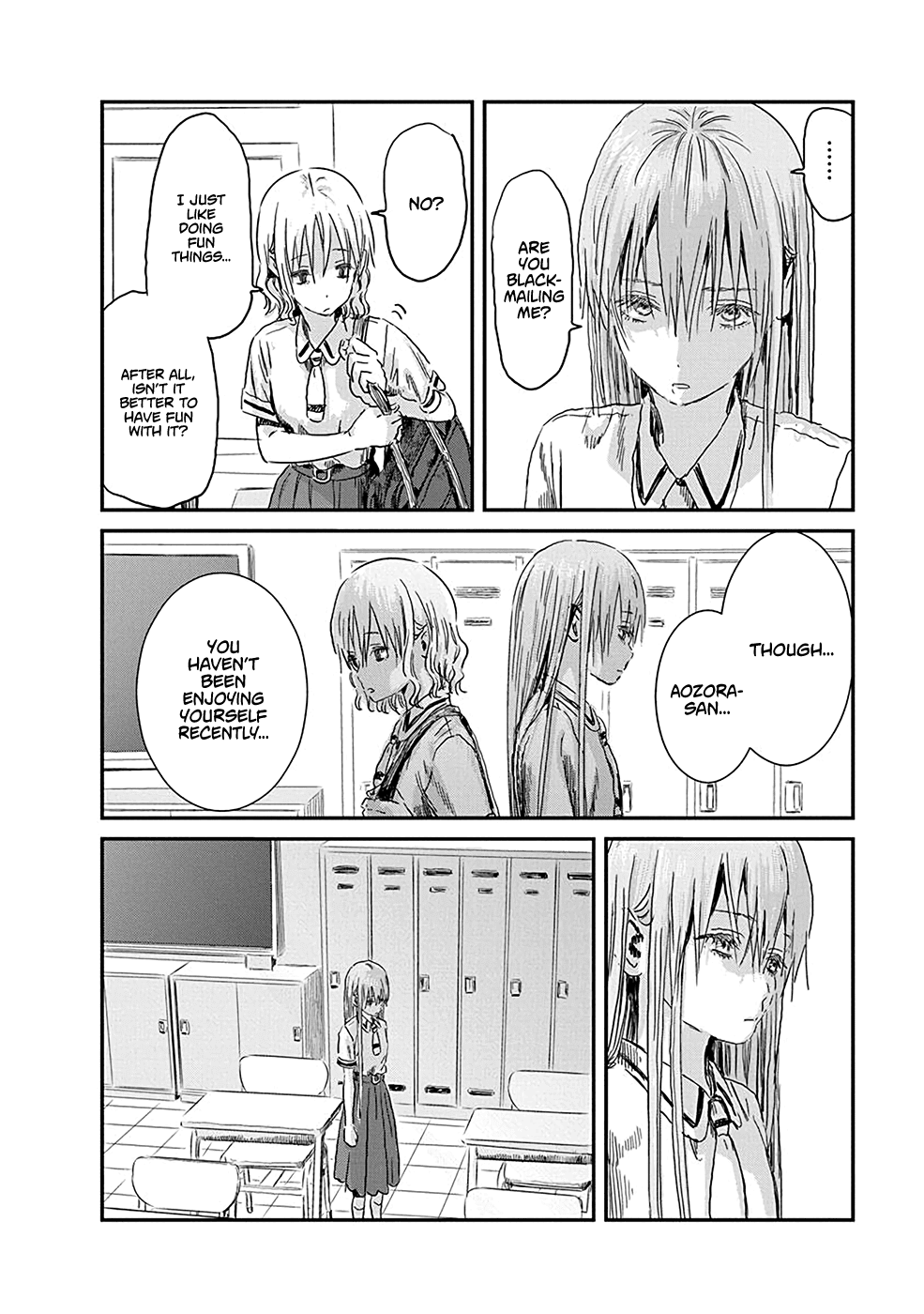 Asobi Asobase Chapter 80 page 4 - Chapter 80: Making Up Part 1