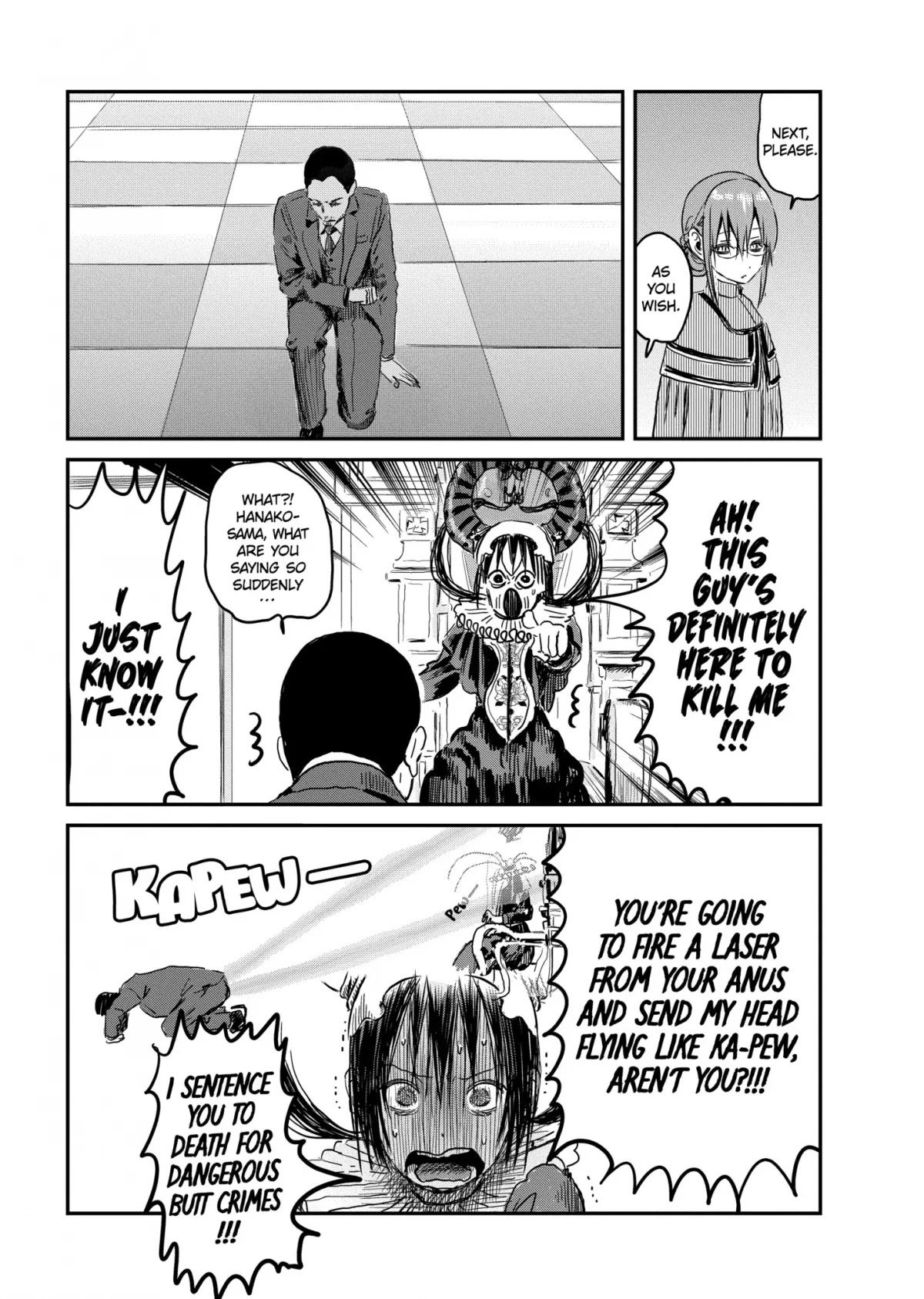Asobi Asobase Chapter 88 page 11 - Chapter 88: A Clockwork Hanako’s Place