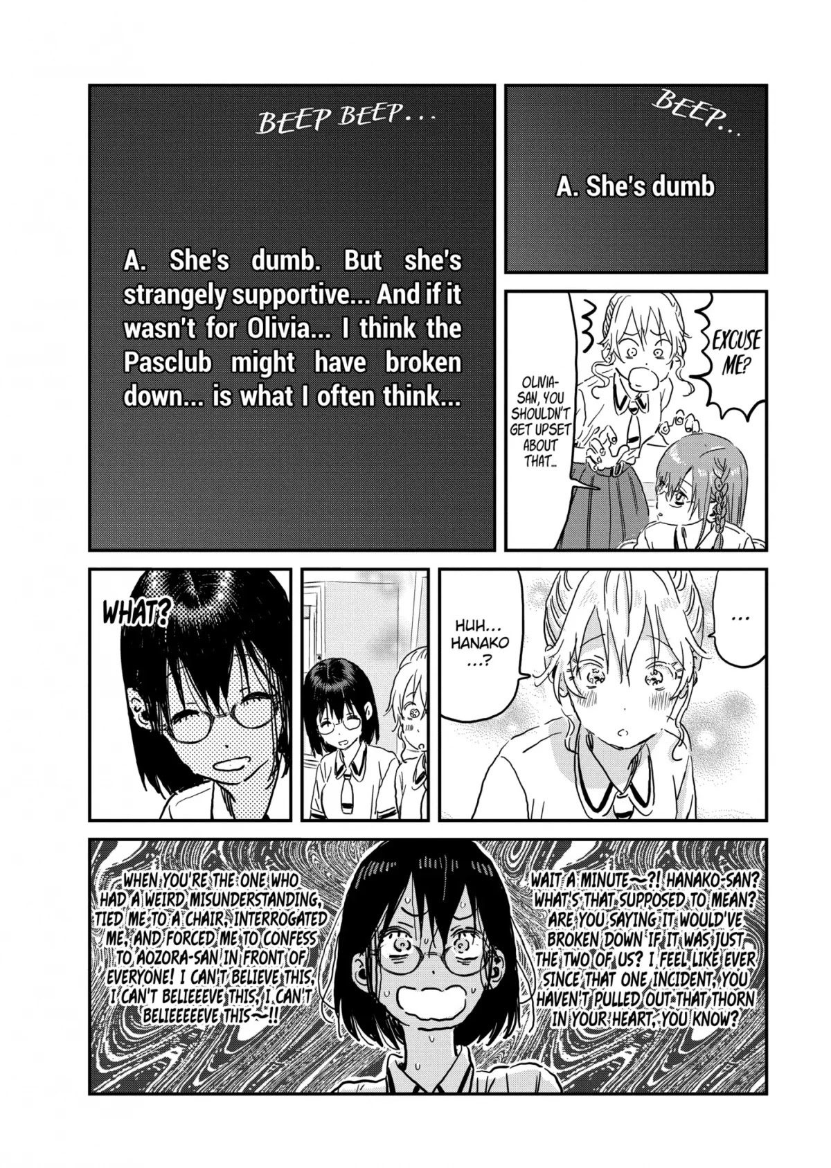 Asobi Asobase Chapter 91 page 14 - Chapter 91: Turing Test