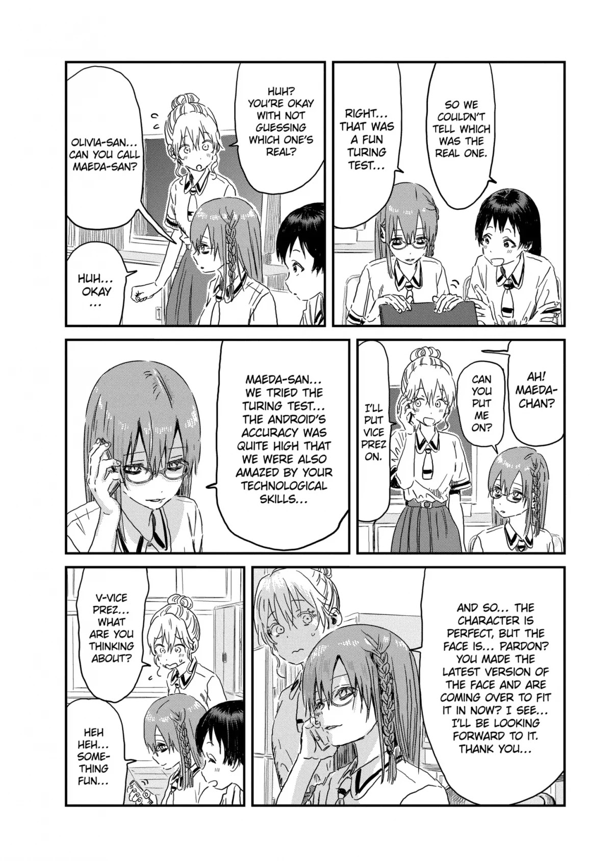 Asobi Asobase Chapter 91 page 18 - Chapter 91: Turing Test