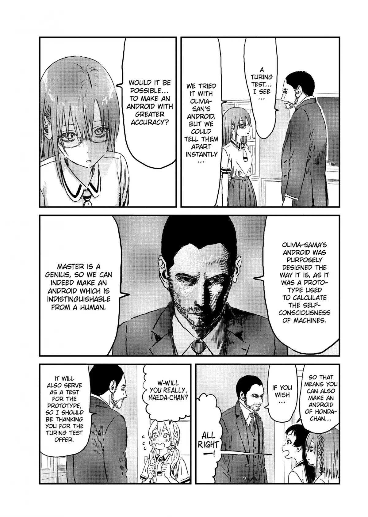 Asobi Asobase Chapter 91 page 8 - Chapter 91: Turing Test