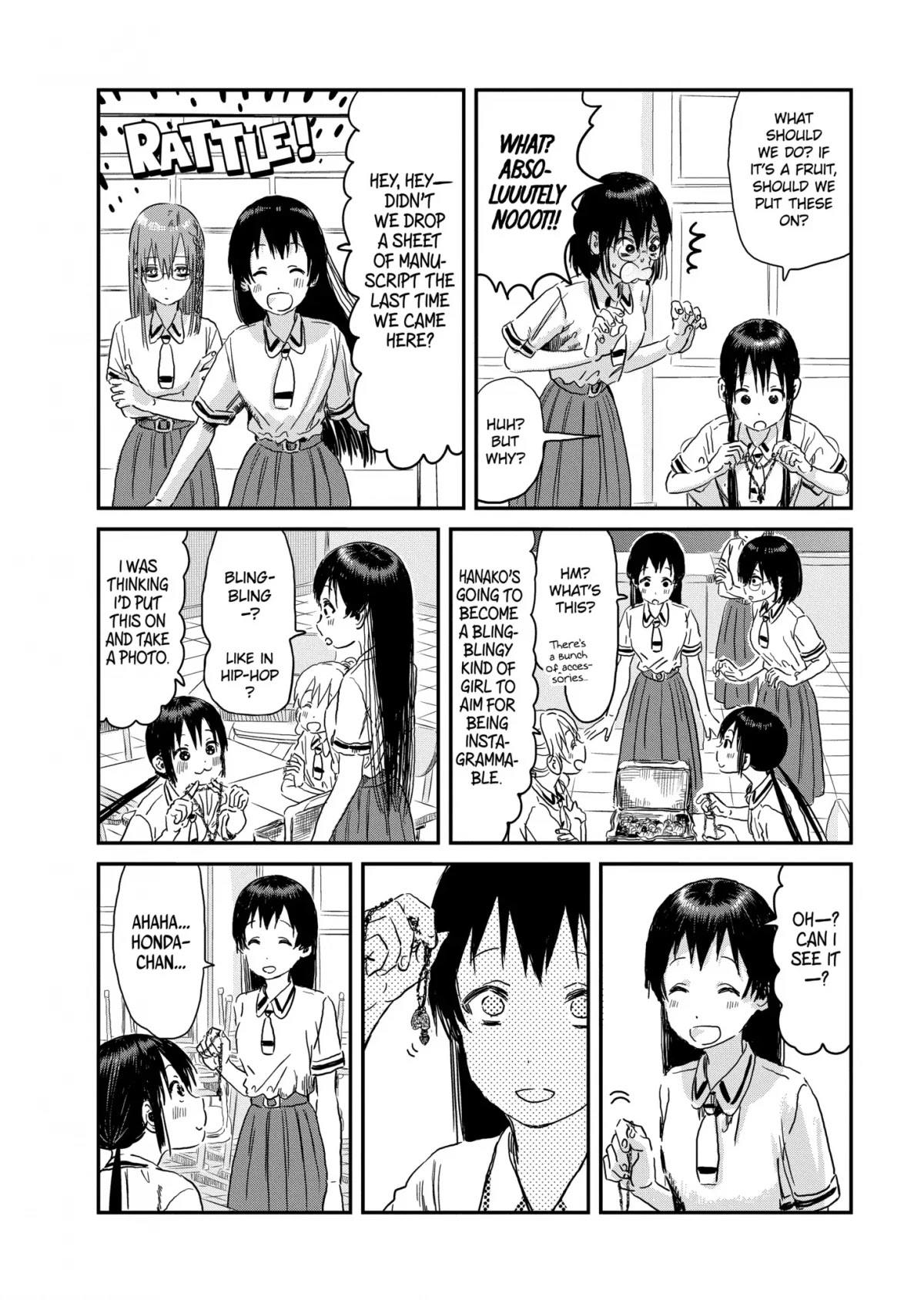 Asobi Asobase Chapter 94 page 10 - Chapter 94: Bling-Bling
