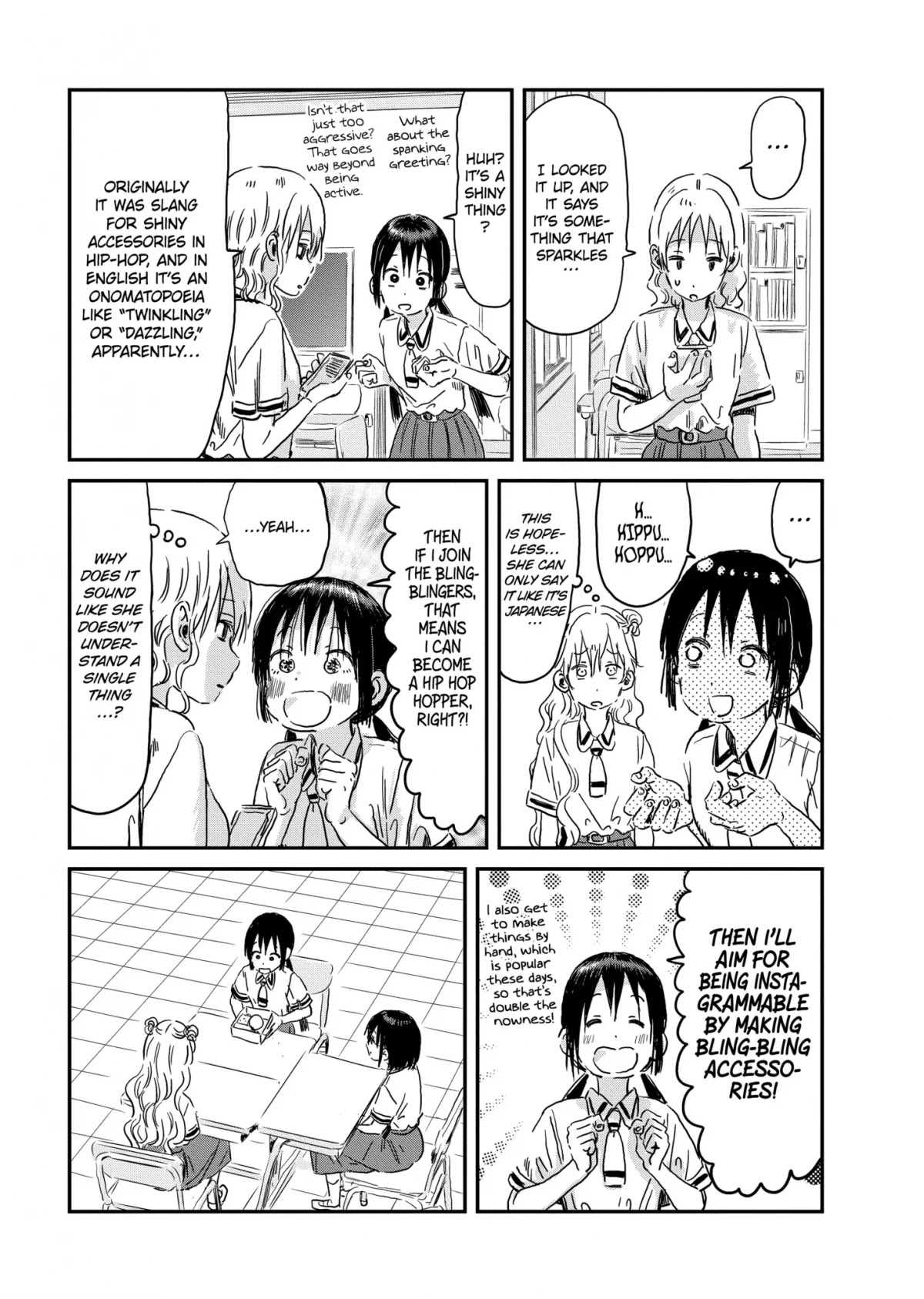 Asobi Asobase Chapter 94 page 5 - Chapter 94: Bling-Bling