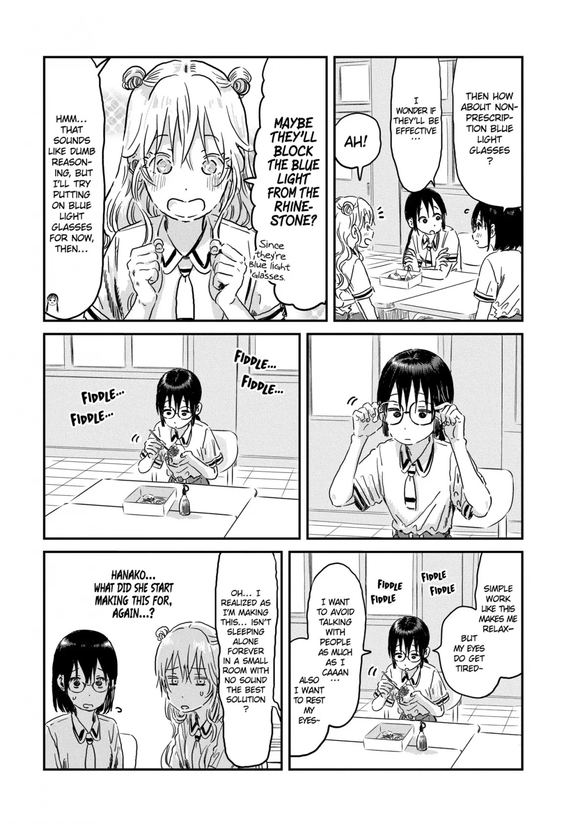 Asobi Asobase Chapter 94 page 7 - Chapter 94: Bling-Bling