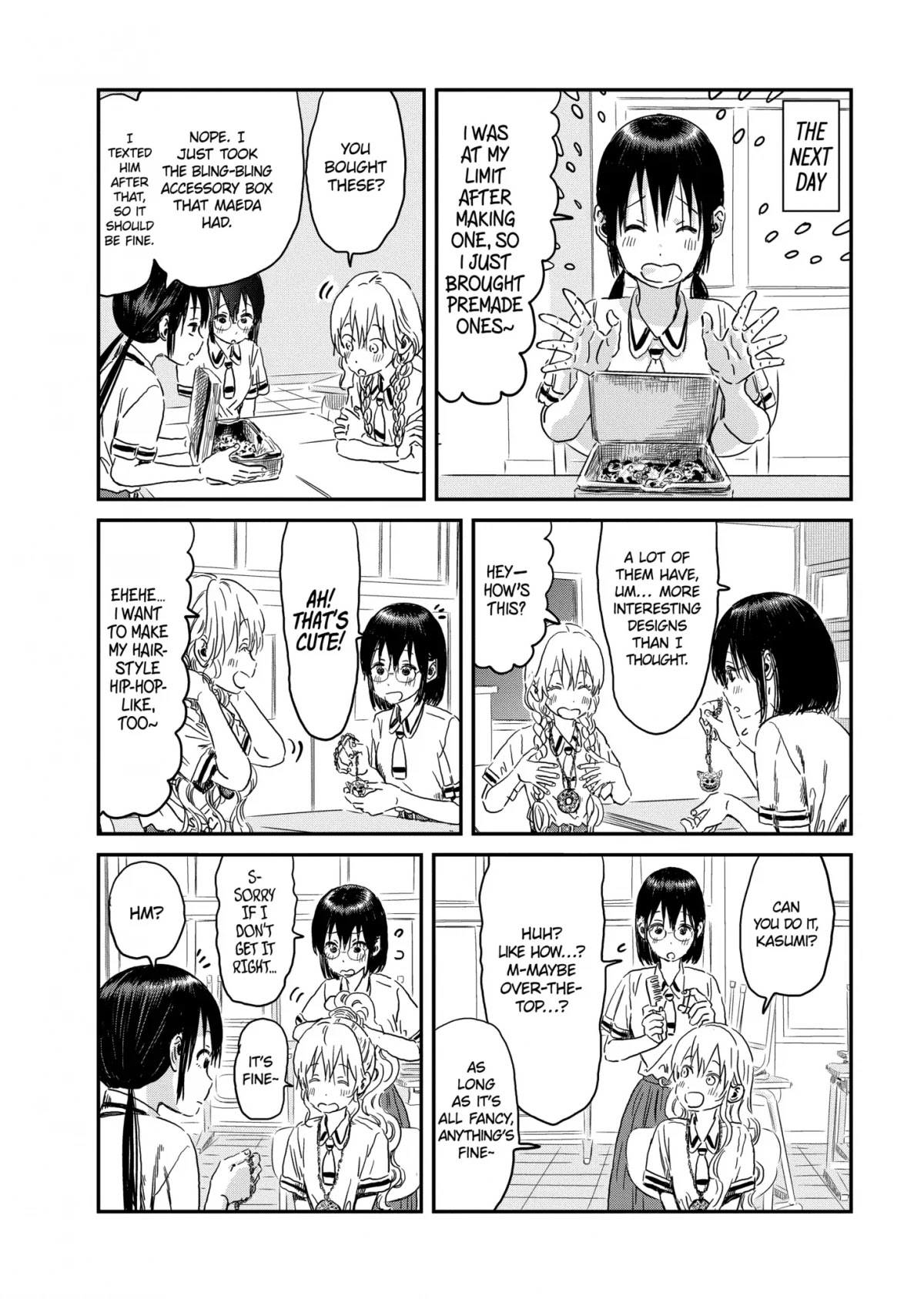 Asobi Asobase Chapter 94 page 8 - Chapter 94: Bling-Bling