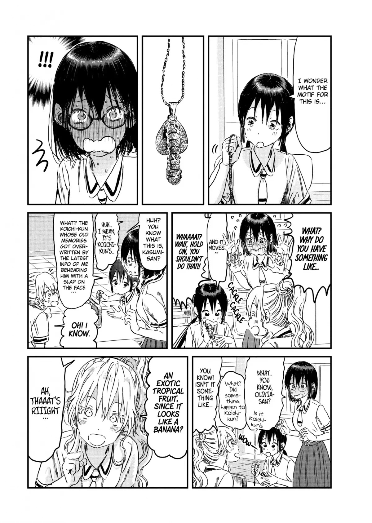 Asobi Asobase Chapter 94 page 9 - Chapter 94: Bling-Bling
