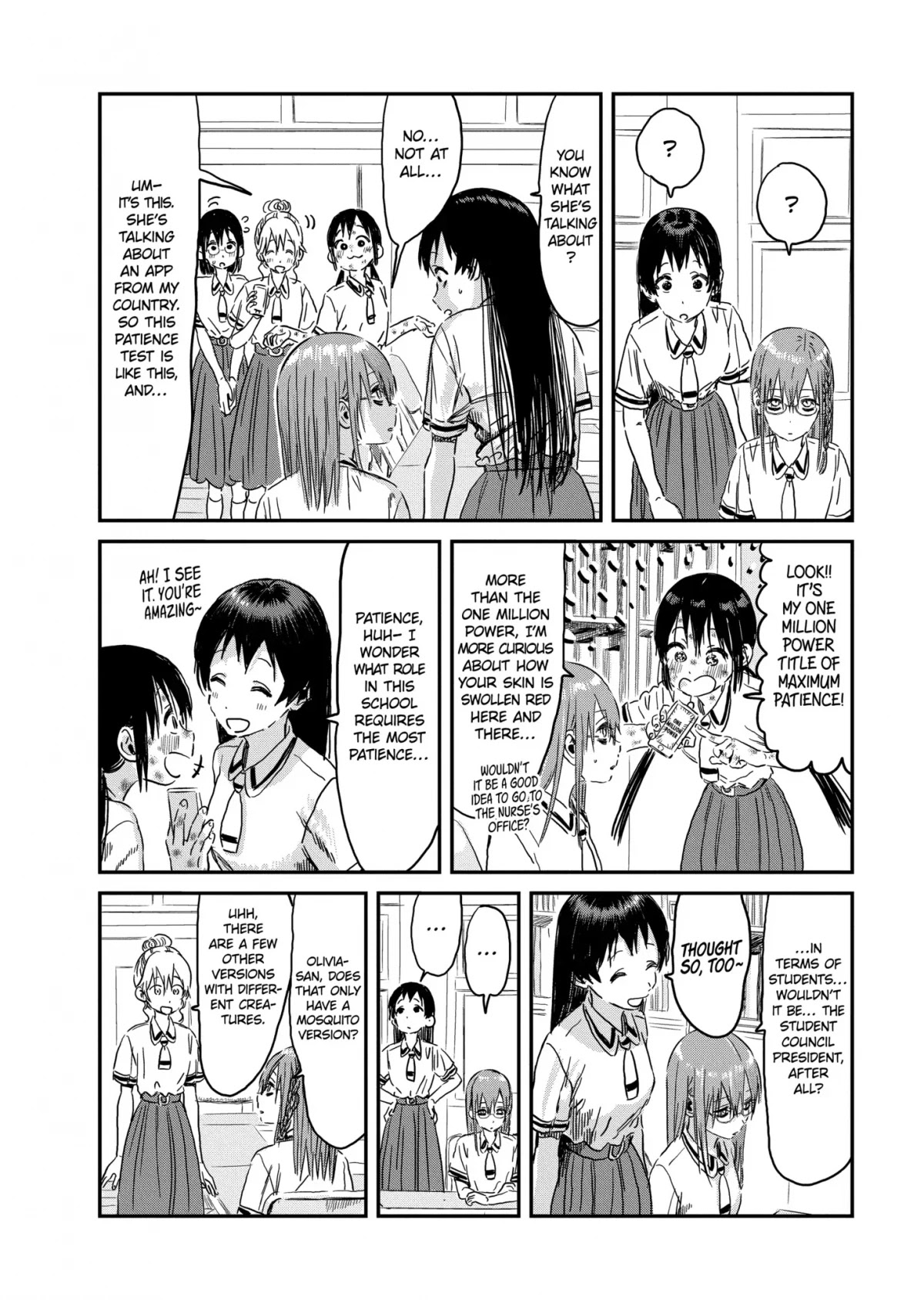 Asobi Asobase Chapter 95 page 10 - Chapter 95: Patience Test