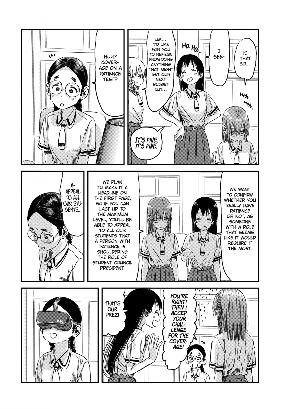Asobi Asobase Chapter 95 page 11 - Chapter 95: Patience Test