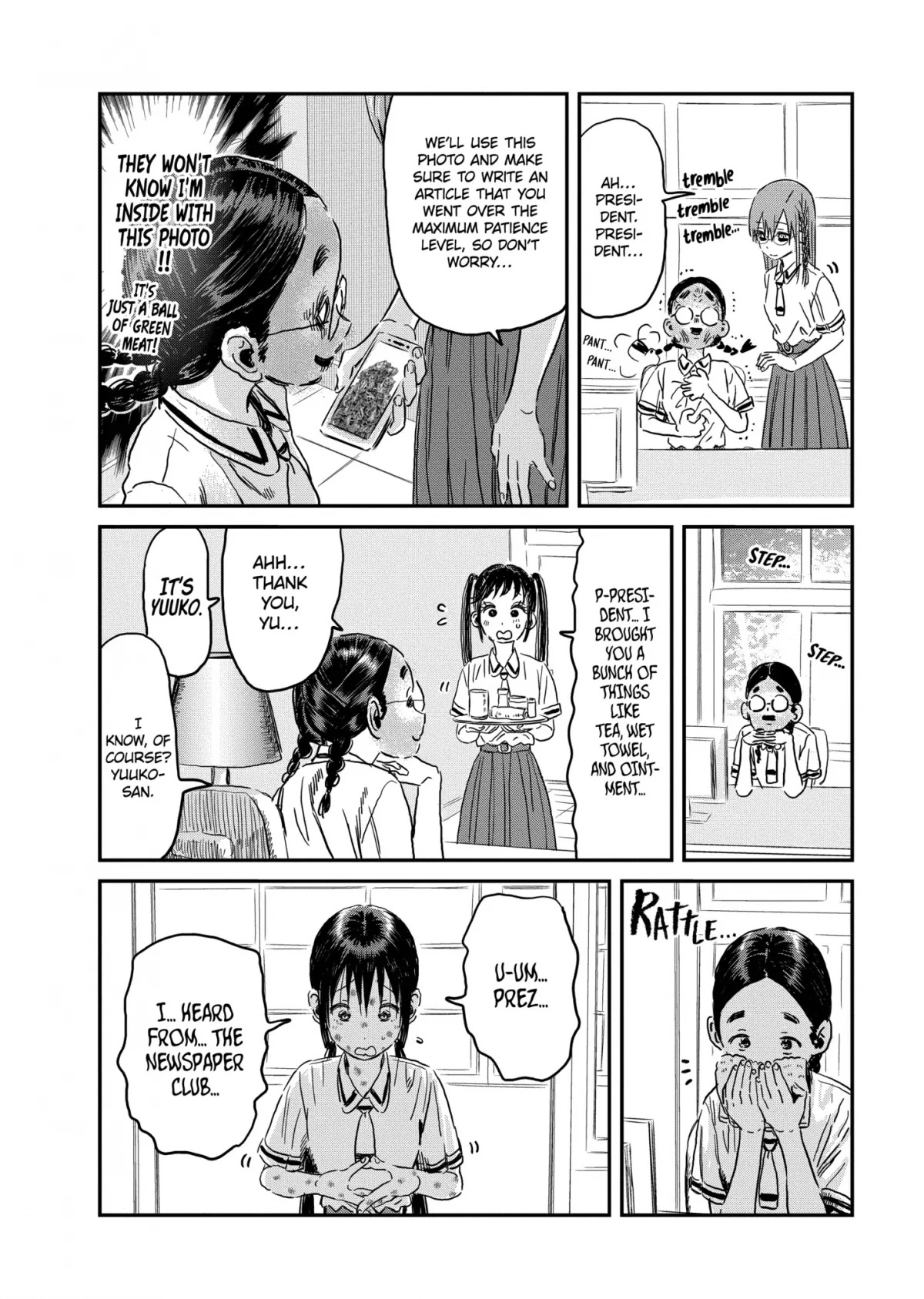 Asobi Asobase Chapter 95 page 14 - Chapter 95: Patience Test