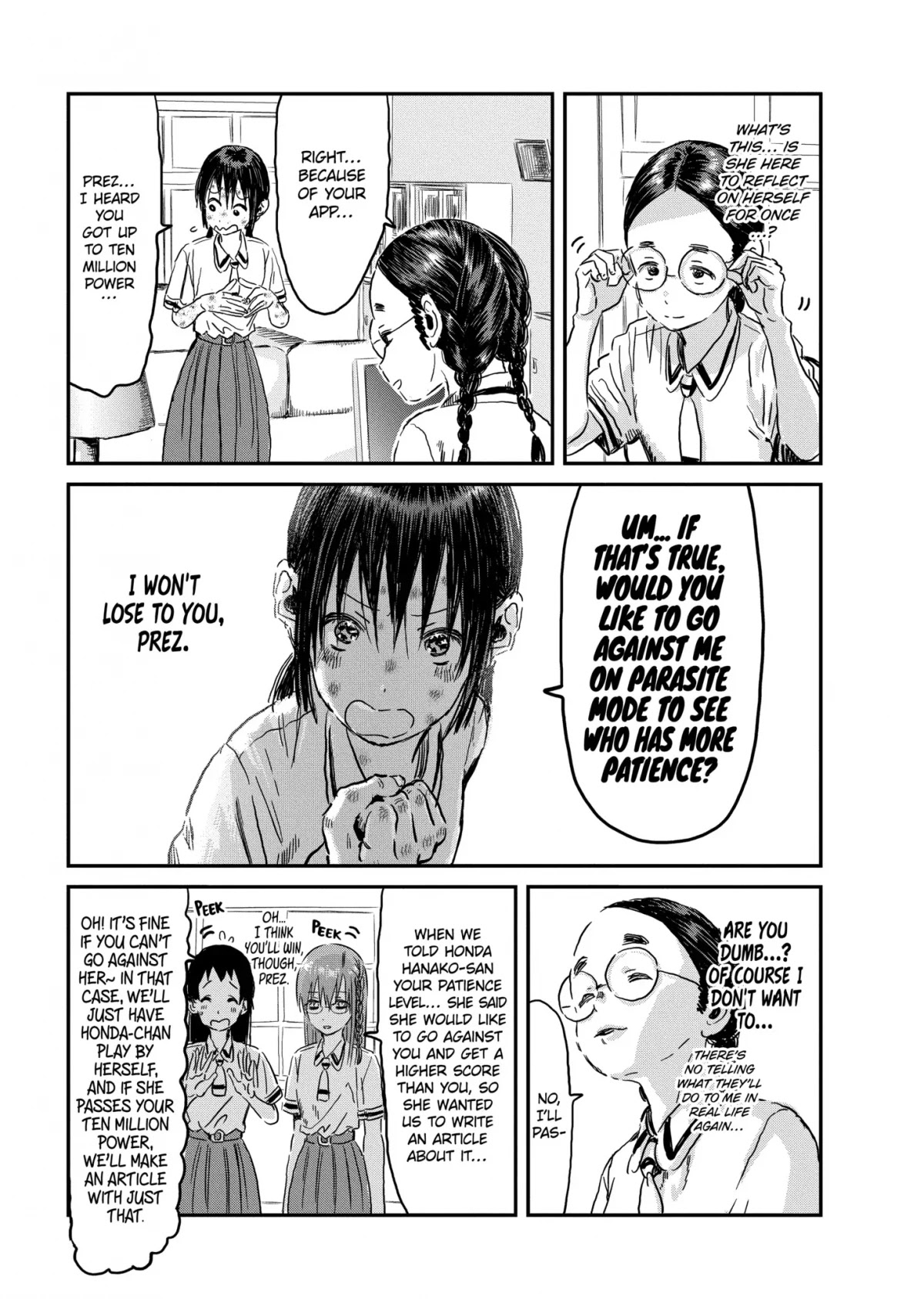 Asobi Asobase Chapter 95 page 15 - Chapter 95: Patience Test