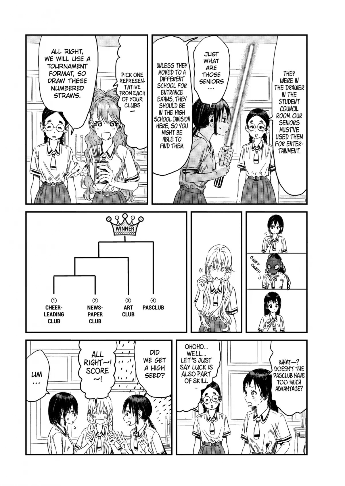 Asobi Asobase Chapter 96 page 7 - Chapter 96: Battle Royale Part 1