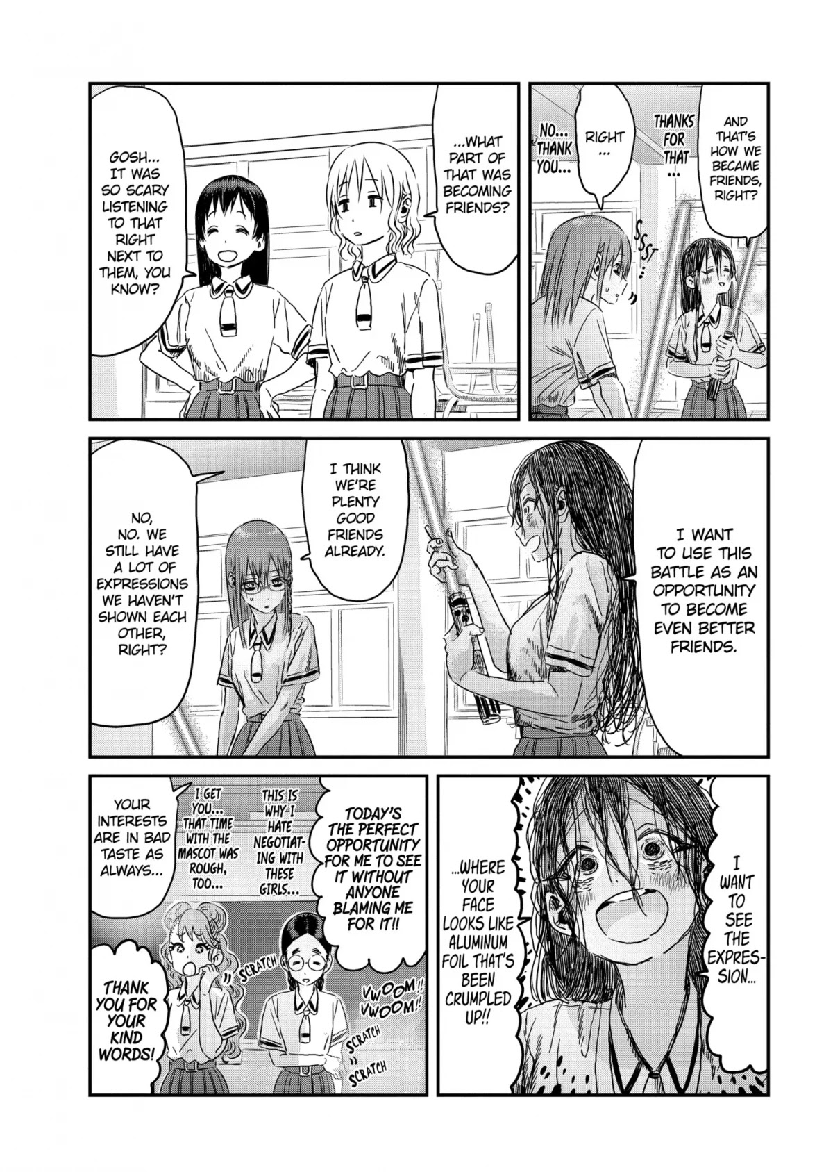 Asobi Asobase Chapter 97 page 4 - Chapter 97: Battle Royale Part 2