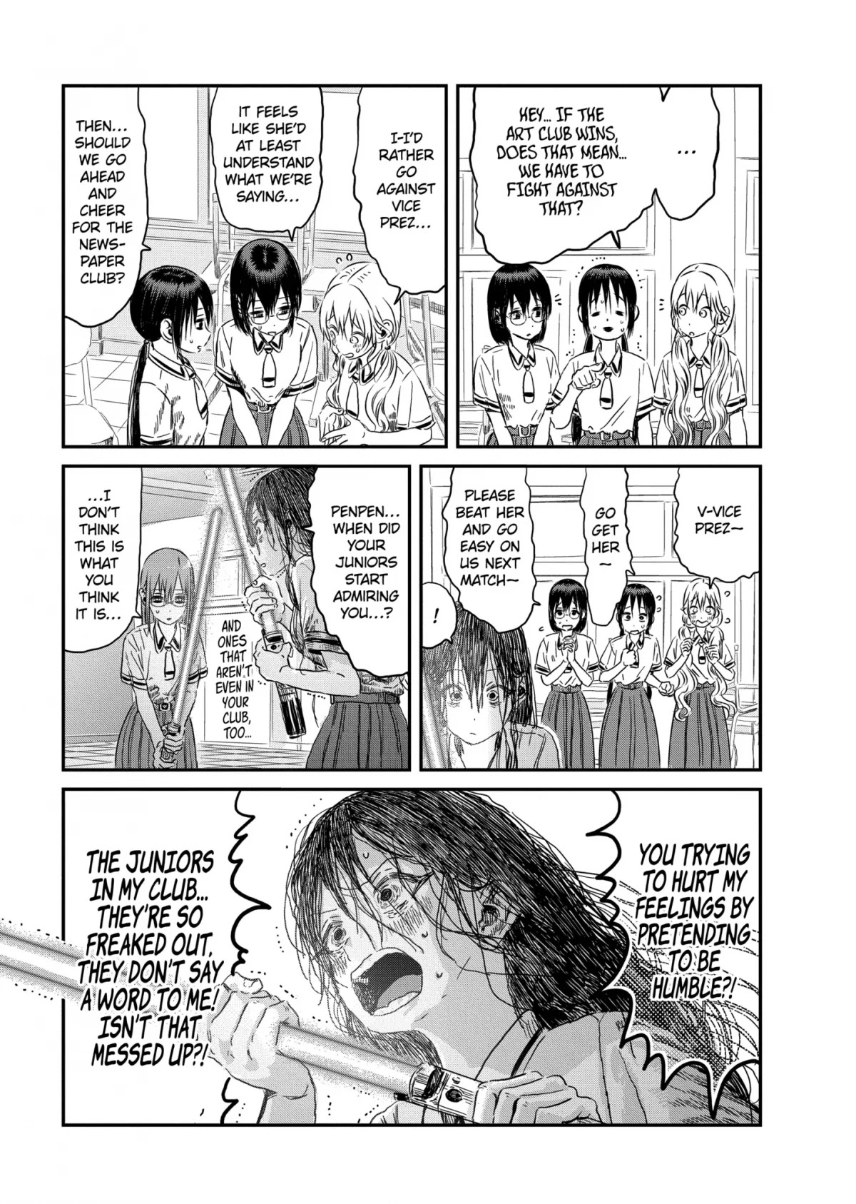 Asobi Asobase Chapter 97 page 5 - Chapter 97: Battle Royale Part 2