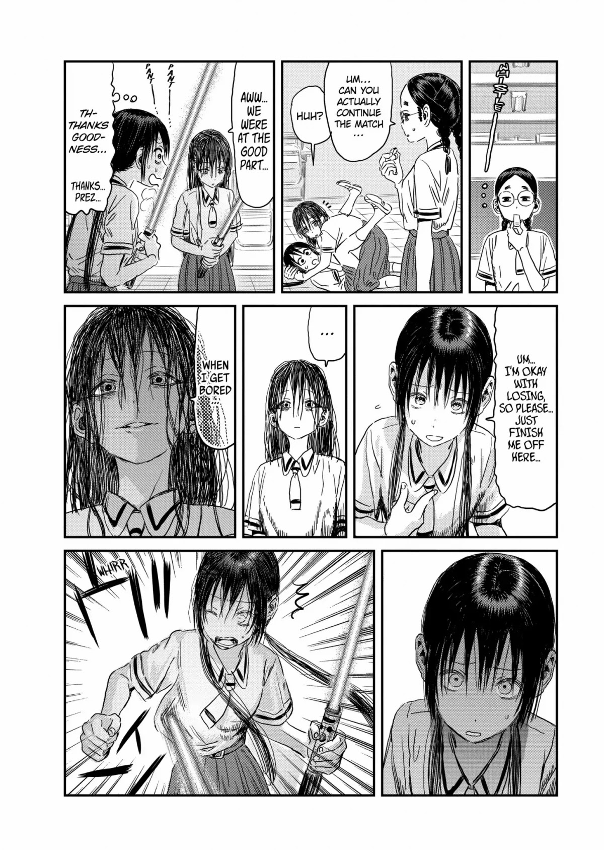 Asobi Asobase Chapter 98 page 10 - Chapter 98: Battle Royale Part 3
