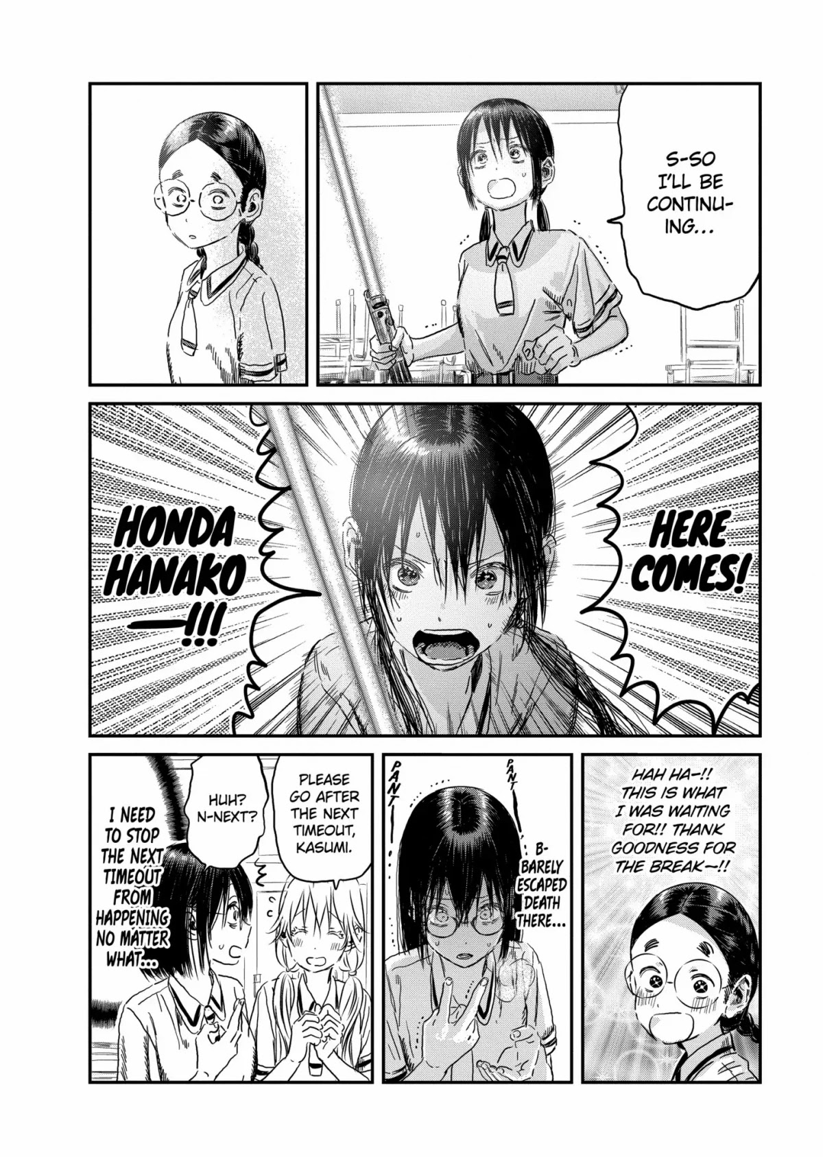 Asobi Asobase Chapter 98 page 4 - Chapter 98: Battle Royale Part 3