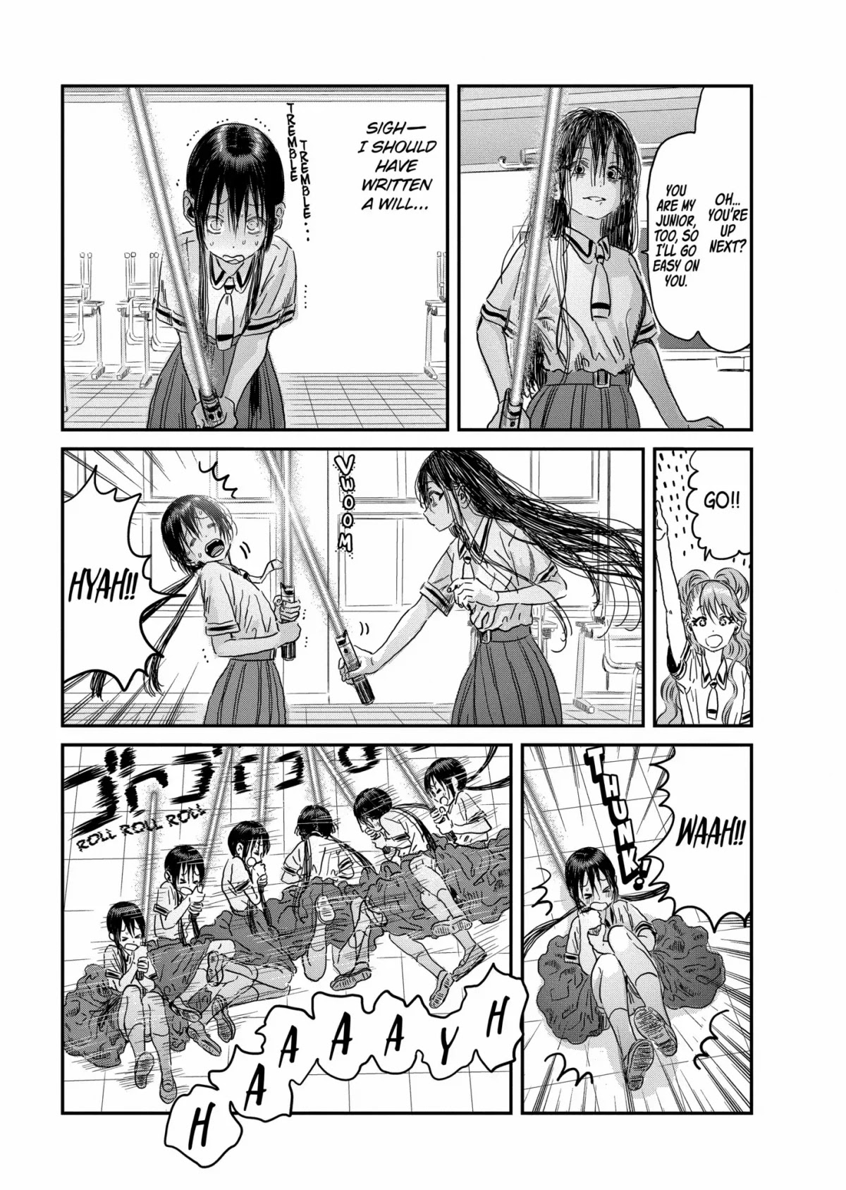 Asobi Asobase Chapter 98 page 5 - Chapter 98: Battle Royale Part 3