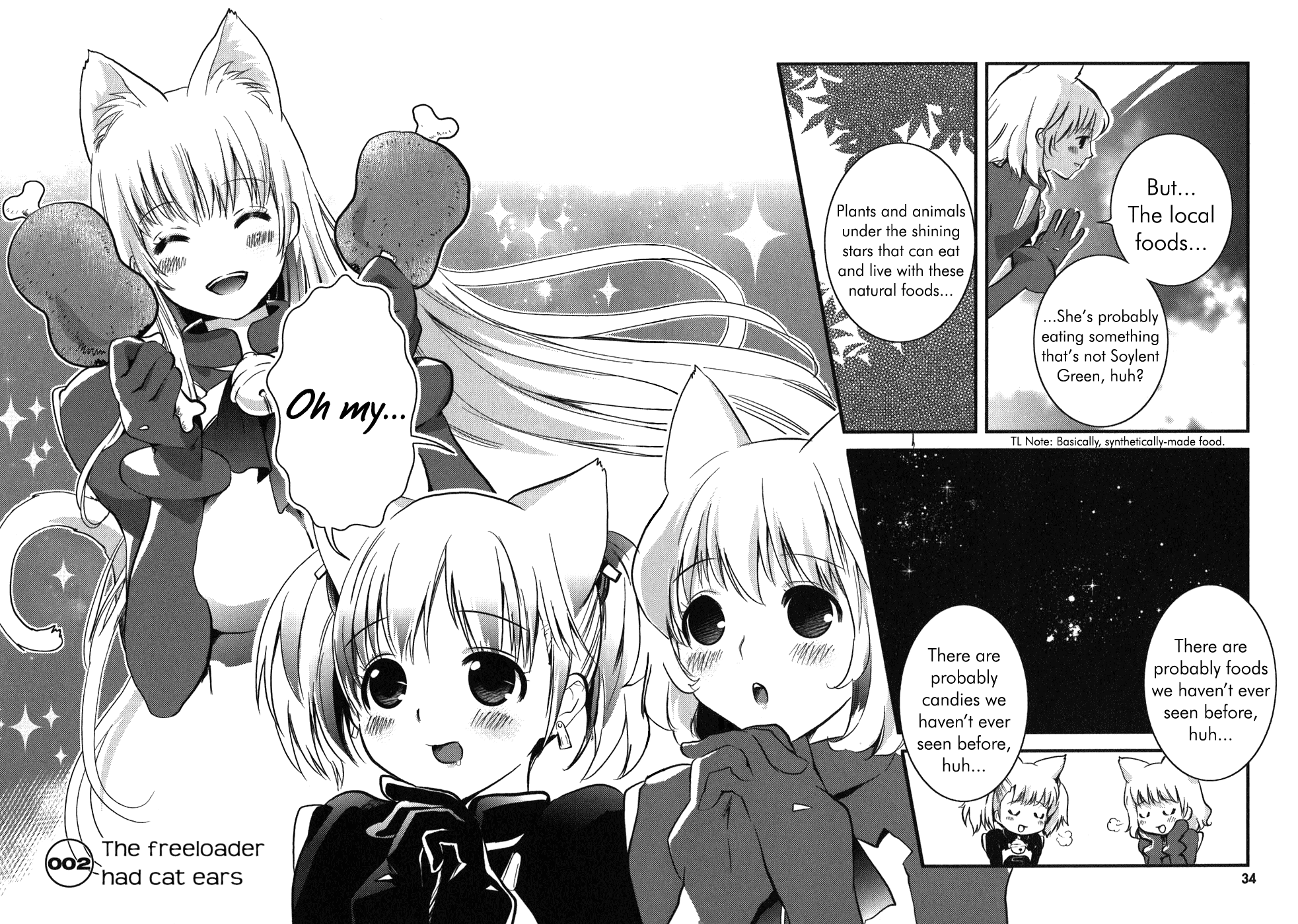 Asobi ni Iku yo! Chapter 2 page 2 - Chapter 2: The Freeloader Had Cat Ears