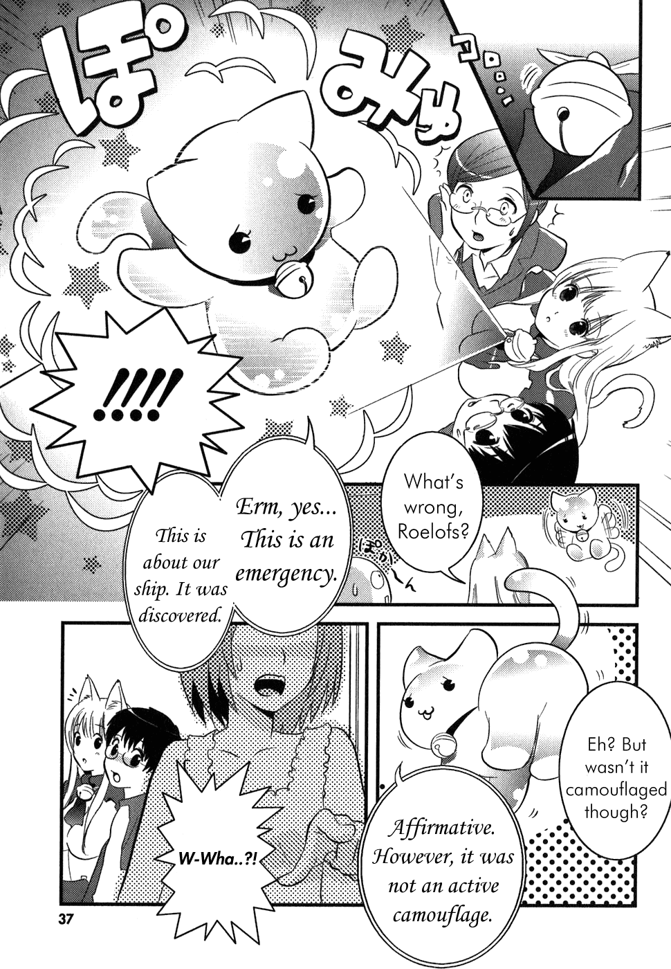 Asobi ni Iku yo! Chapter 2 page 4 - Chapter 2: The Freeloader Had Cat Ears
