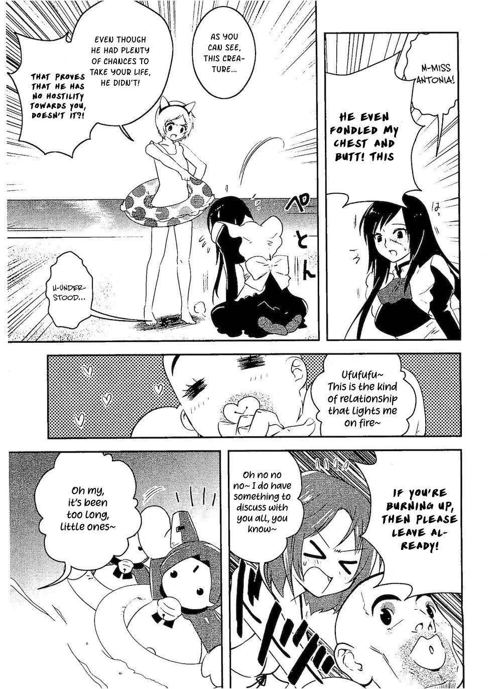 Asobi ni Iku yo! Chapter 28 page 16 - Chapter 28: Cats And Dogs In The Sea