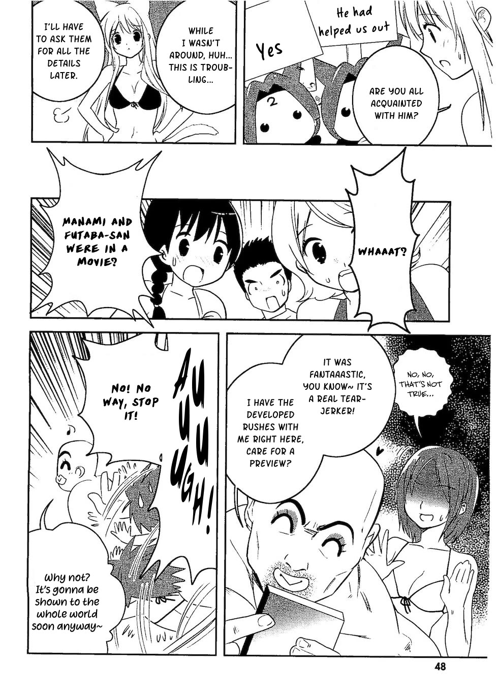Asobi ni Iku yo! Chapter 28 page 17 - Chapter 28: Cats And Dogs In The Sea