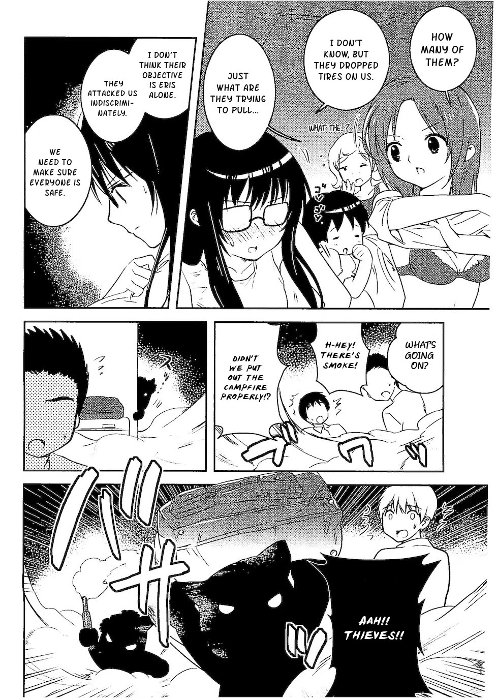 Asobi ni Iku yo! Chapter 30 page 13 - Chapter 30: A Small Dog Appears In The Dark Night