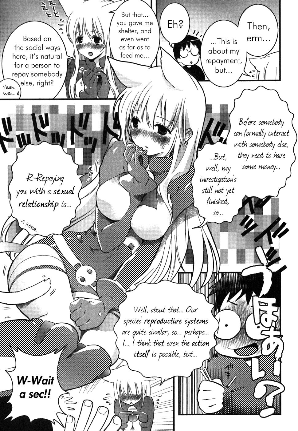 Asobi ni Iku yo! Chapter 4 page 10 - Chapter 4: It Would'be Been Tasty if Yakiniku Was Eaten