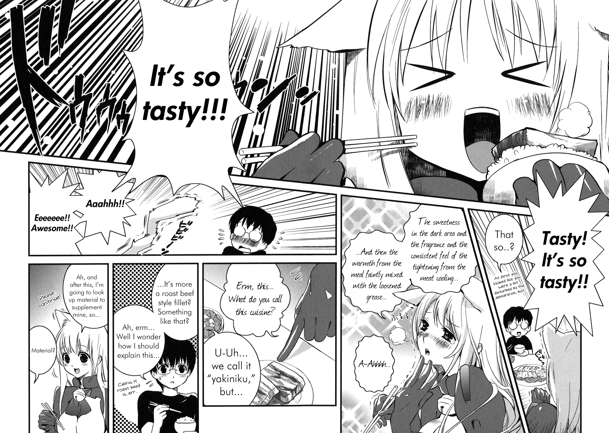 Asobi ni Iku yo! Chapter 4 page 8 - Chapter 4: It Would'be Been Tasty if Yakiniku Was Eaten