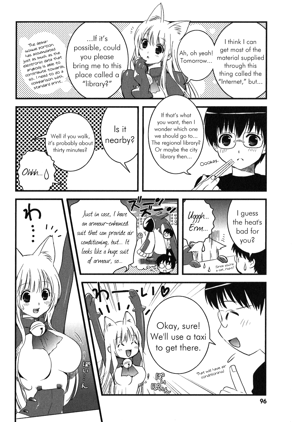 Asobi ni Iku yo! Chapter 4 page 9 - Chapter 4: It Would'be Been Tasty if Yakiniku Was Eaten