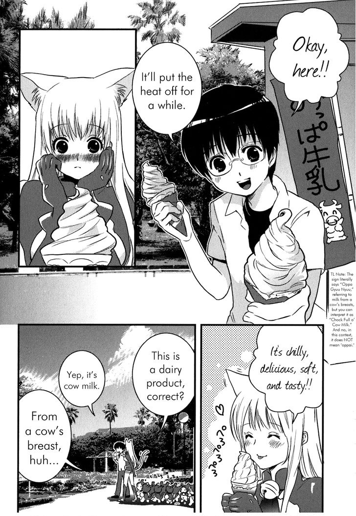 Asobi ni Iku yo! Chapter 5 page 14 - Chapter 5: The Cat Thate Came Out From the Ground