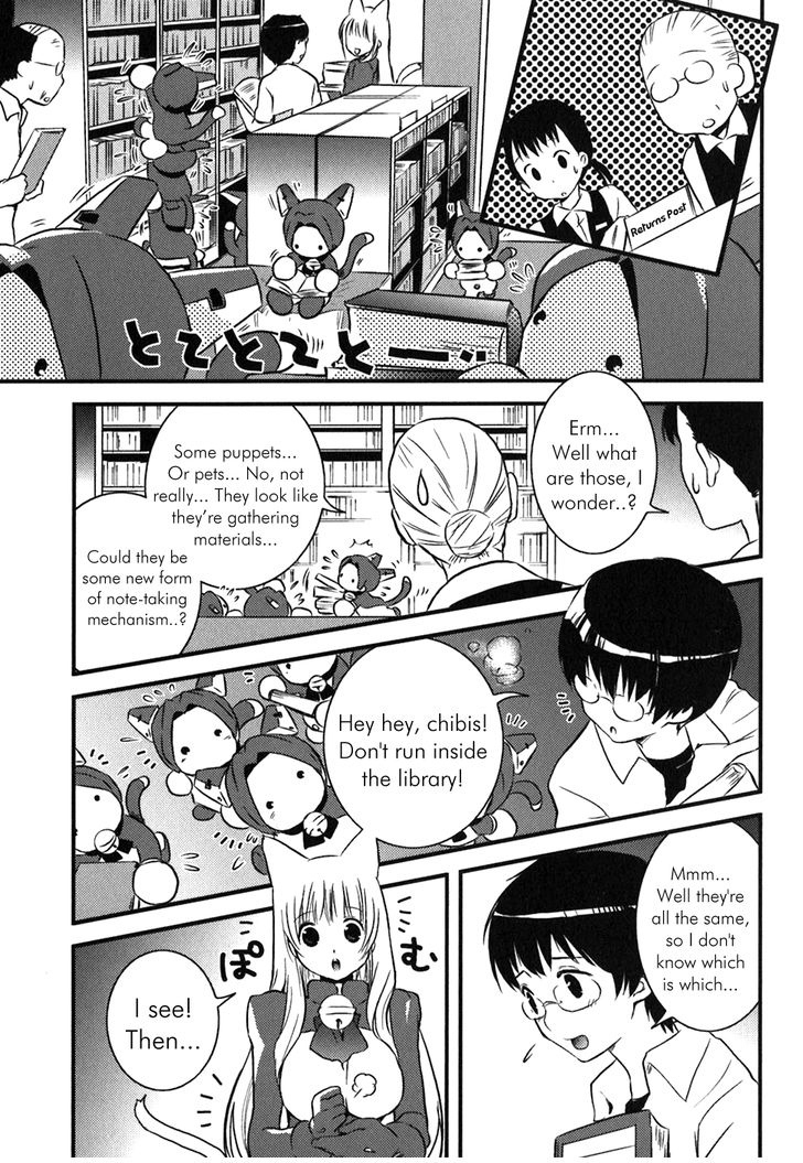 Asobi ni Iku yo! Chapter 5 page 7 - Chapter 5: The Cat Thate Came Out From the Ground