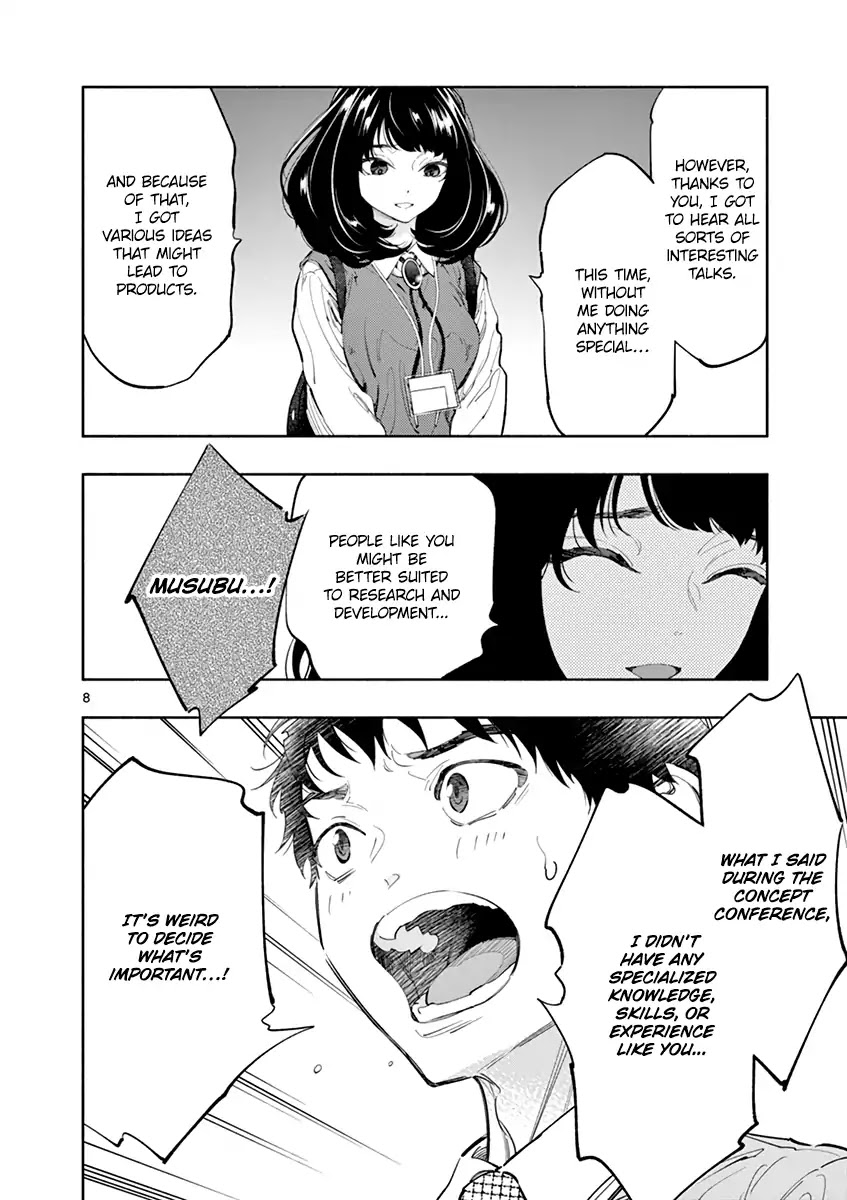 Asoko de Hataraku Musubu-san Chapter 11 page 9 - Chapter 11: Did I make you wait?