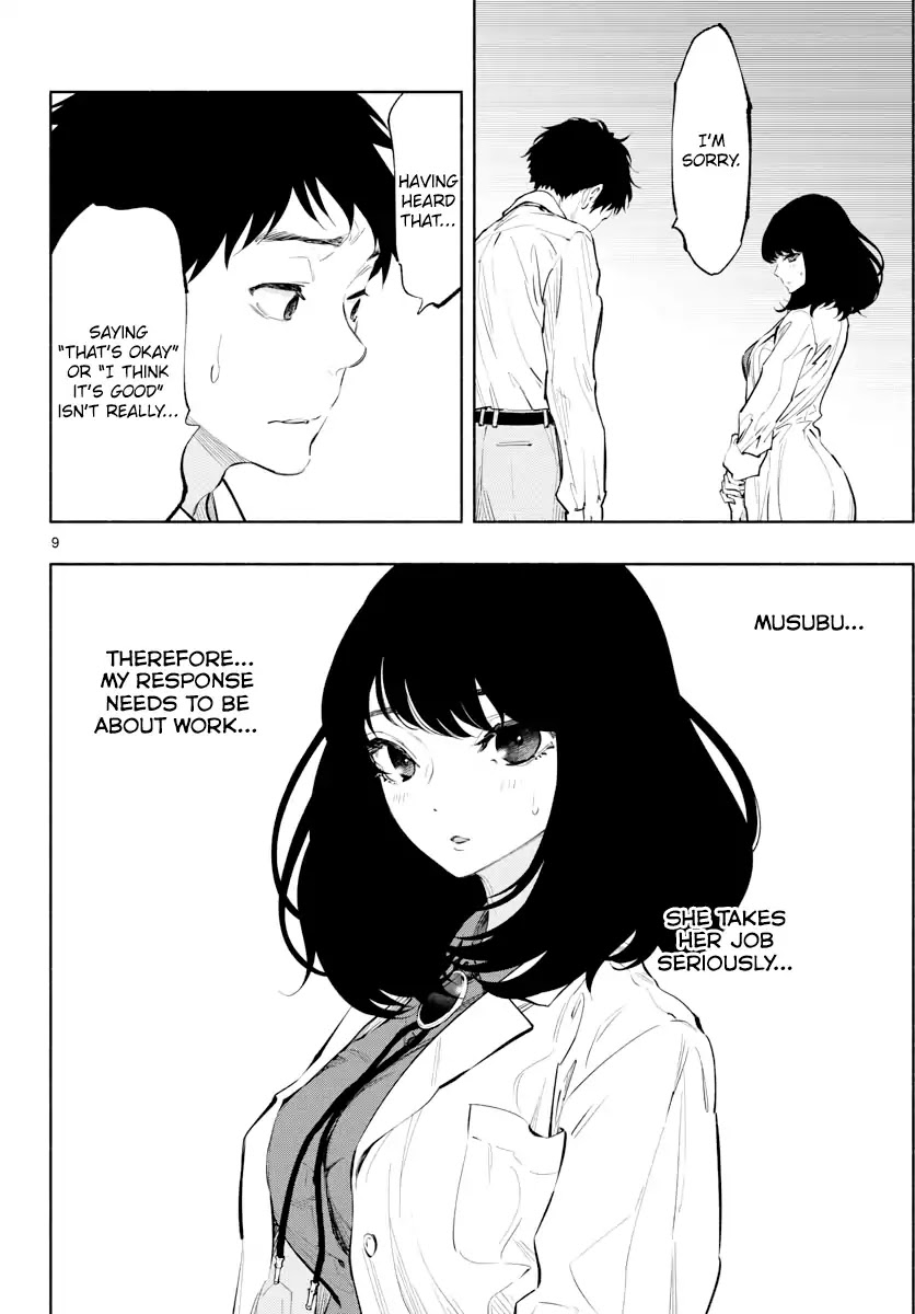 Asoko de Hataraku Musubu-san Chapter 13 page 8 - Chapter 13: If there's something I can do