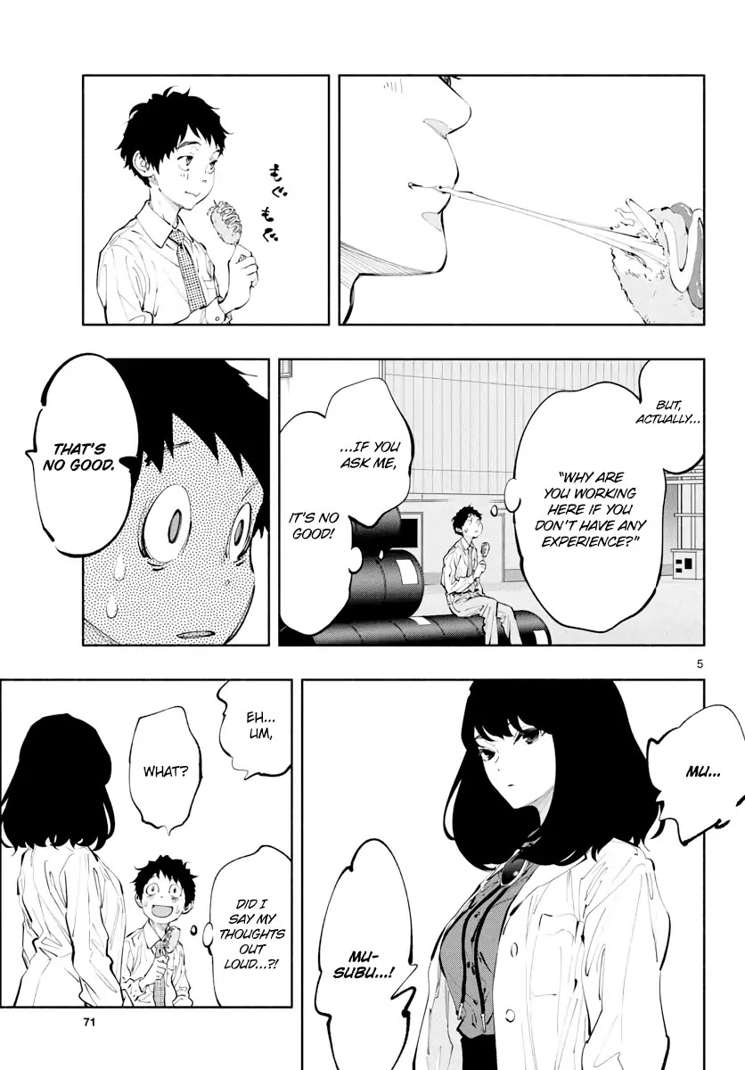 Asoko de Hataraku Musubu-san Chapter 15 page 5 - Chapter 15: I will try various things