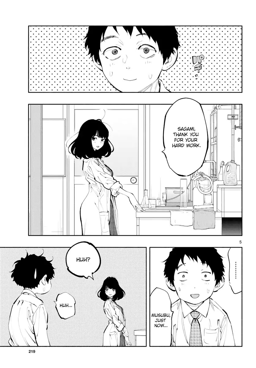 Asoko de Hataraku Musubu-san Chapter 16 page 5 - Chapter 16: A quick break